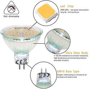 <span class=keywords><strong>Ampoule</strong></span> <span class=keywords><strong>LED</strong></span> <span class=keywords><strong>GU10</strong></span> 5W Remplace la lampe halogène <span class=keywords><strong>GU10</strong></span> <span class=keywords><strong>35W</strong></span> 50W Blanc chaud 2800K AC 220V-240V Angle de faisceau 120 - Product Image 3