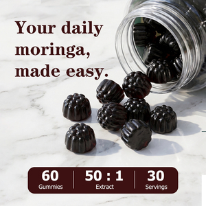 Gummies de Moringa à Marque Blanche OEM avec Supplément de Sodium : Favorise la Digestion, Améliore l'Humeur et la Peau - Product Image 4