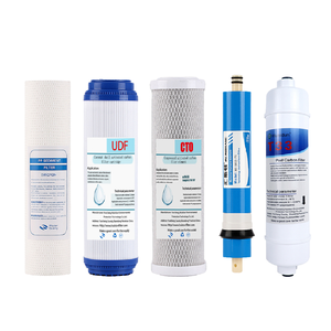 KAMAMUTA Sistema de Filtro de Agua Eléctrico para Debajo del Fregadero, Membranas de Ósmosis Inversa de 5 Etapas, Plástico de Grado Alimenticio 100 GPD, T33, 10 Pulgadas - Product Image 4