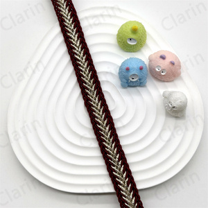 ริบบิ้นลายก้างปลา 3 มิติ สีทองเงิน ขนาด <span class=keywords><strong>1</strong></span>.2 ซม. ประดับด้วยคริสตัล สำหรับงานตกแต่งเสื้อผ้า กระเป๋า เสื้อคลุม รองเท้า หมวก และงานศิลปะตกแต่งเล็บ เป็นมิตรต่อสิ่งแวดล้อม - Product Image 3