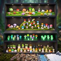 Pot de fleurs en résine pour cactus, champignons, succulentes, plantes en pot, bonsaï, terrarium, scène féerique, cadeau miniature DIY pour amis et collègues