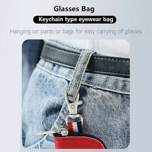 Fanxun ty338 Slim Pocket gấp Kính đọc sách siêu nhẹ khung hợp kim Nhôm xách tay cho nam giới và phụ nữ