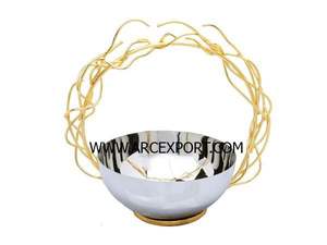 ชามดีไซน์ใหม่ล่าสุด 3 in 1 ลายดอกไม้ สำหรับใส่ถั่ว ผลไม้ ชามเสิร์ฟ ของตกแต่งบนโต๊ะอาหาร อุปกรณ์เสิร์ฟ - Product Image 4