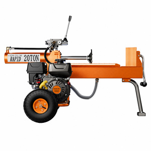 Fendeuse de bûches à essence de 20 tonnes, 209 cm³, 7 CV, machine hydraulique à fendre le bois avec un temps de cycle de 8 secondes - Product Image 2