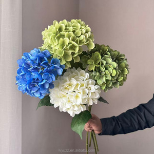 Fleur artificielle réaliste, hauteur 70 cm, hydrangea en soie, décoration <span class=keywords><strong>de</strong></span> mariage, fleurs artificielles pour autres décorations <span class=keywords><strong>de</strong></span> mariage - Product Image 3