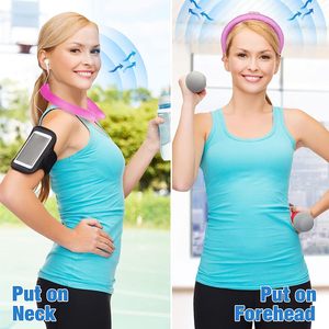 Anillo <span class=keywords><strong>de</strong></span> Enfriamiento para Cuello con <span class=keywords><strong>Gel</strong></span> PCM Automático, Personalizable para Deportes al Aire Libre - Product Image 5