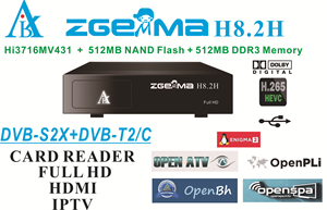 <strong>2025</strong> for ZGEMMA H8.2H Plus Digital Satellite TV Box <strong>DVB</strong> S2 + <strong>DVB</strong> <strong>T2</strong>/C with Built-in WiFi - Product Image 4