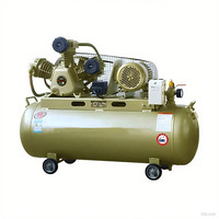 Compresseur d'air à piston alternatif haute pression Portable 7.5kW 10HP 25bar silencieux, stable et fiable à entraînement par courroie