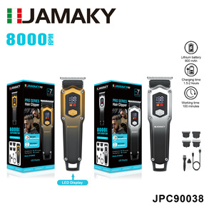 Cortadora de Pelo JAMAKY de 5.6 Pulgadas con Pantalla Digital, Recargable, Eléctrica, para Hombres, para Barba y Cuerpo - Product Image 2