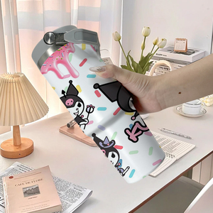 แก้วน้ำสแตนเลส K-KUROMI ลายอนิเมะน่ารัก ขนาด 30 ออนซ์ พิมพ์ลาย UV แบบกำหนดเอง จัดส่งจากสหรัฐอเมริกาภายใน <span class=keywords><strong>2</strong></span> วัน - Product Image 4