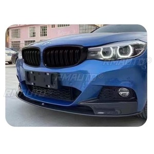 Difusor de Parachoques Delantero para Auto, Spoiler Negro Brillante, Pieza de Modificación para BMW Serie 3 GT F34 2011-2019, Accesorios para Auto - Product Image 6