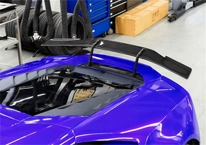 Kit corpo Spoiler posteriore a grana forgiata in fibra di carbonio per Lamborghini Huracan LP580 LP610 EVO - Product Image 6
