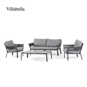 Ensemble <span class=keywords><strong>de</strong></span> <span class=keywords><strong>salon</strong></span> <span class=keywords><strong>de</strong></span> <span class=keywords><strong>jardin</strong></span> moderne avec <span class=keywords><strong>table</strong></span> basse, résistant aux intempéries, en corde, pour hôtel et <span class=keywords><strong>jardin</strong></span> - Product Image 2