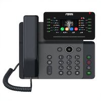 Teléfono IP Empresarial Inteligente V65 con Pantalla a Color de 4.3 Pulgadas, Antibacteriano, WiFi de Doble Banda, 45 Teclas DSS, Teléfono de Escritorio VoIP SIP