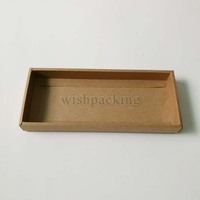 Boîte à tiroirs en papier kraft FSC personnalisée avec insert personnalisé pour kit de rasage de rasoir, emballage de soins personnels de toilettage écologique pour hommes