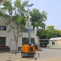 Penjualan Panas Menara Lampu LED Hidrolik 9m |    Produsen OEM Generator Diesel Cina