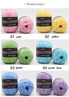 Medium Weight Acrylic Yarn for Knitting
