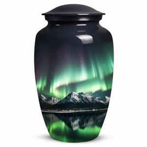 Urnes de crémation modernes en laiton faites à la main Urnes funéraires décoratives de style américain pour hommes et femmes Prix de gros - Product Image 1