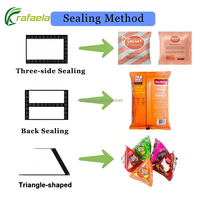 Machine d'emballage entièrement automatique pour sachets de thé pyramidaux préformés avec fermeture éclair, équipement de scellage pour l'emballage du thé