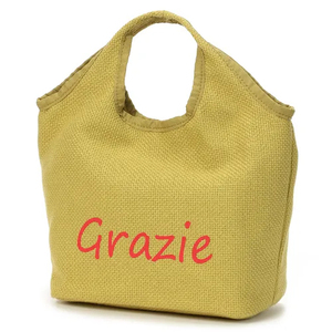 Sac fourre-tout personnalisé 2026, grand sac fourre-tout en toile de coton imprimé pour femmes, avec sac intérieur à fermeture éclair - Product Image 3