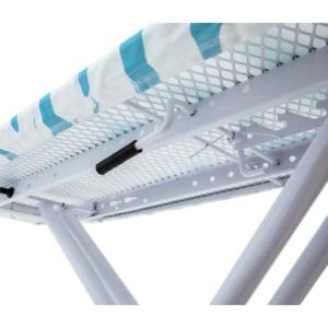 MILENYUM Passion S Planche à repasser pliable en acier, hauteur réglable, plateau en maille, support pour fer à vapeur, design domestique, gain de place dans la garde-robe - Product Image 3