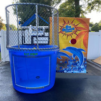 Jeu interactif de fête estivale en plein air, jeux de carnaval, jeux de piscine à balles pour enfants et adultes, aire de jeux extérieure