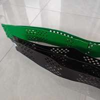 Grille stabilisatrice de gravier Geocell pour la protection des pentes raides dans la construction routière, Geocell de haute qualité à usage civil