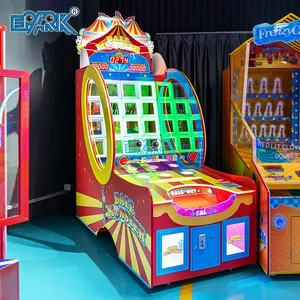 Hot Sales Indoor Arcade Münz betriebene Wurfball maschine Ticket Einlösung Lotterie maschine