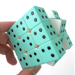 Cubo Magico XR Mini Braille 3x3x3, Versione in Rilievo Stampata in 3D, Puzzle per lo Sviluppo del QI e del <span class=keywords><strong>Ragionamento</strong></span> <span class=keywords><strong>Logico</strong></span> - Product Image 3