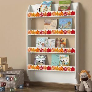 Bulletin d'<span class=keywords><strong>automne</strong></span> en gros autocollant de bordure <span class=keywords><strong>aquarelle</strong></span> feuilles d'érable bordures de planche auto-adhésif feuilles d'<span class=keywords><strong>automne</strong></span> garniture de bordure de tableau noir - Product Image 4