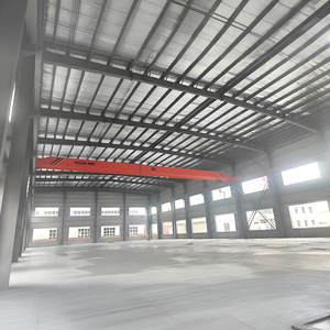 Atelier à structure <span class=keywords><strong>métallique</strong></span> avec <span class=keywords><strong>poutre</strong></span> de grue pour la construction d'usines industrielles et l'aménagement de entrepôts métalliques préfabriqués - Product Image 3