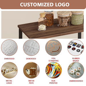 Stackable mở rộng kim loại gỗ Tủ tổ chức Kệ nhà bếp truy cập kệ lưu trữ nhà bếp gia vị giá - Product Image 6