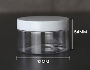 Silk Screen UV Printed Logo Transparent PET Cookie Container Food Grade Empty <b>Plastic</b> <b>Jar</b> for Cosmetic Cream Candy - Product Image 6