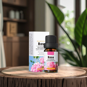 प्राकृतिक और शुद्ध 100% अरोमाथेरेपी नो-साफ आवश्यक गुलाब मॉइस्चराइजिंग पोषण त्वचा पौधे फूल शरीर के तेल विसारक तेल - Product Image 6