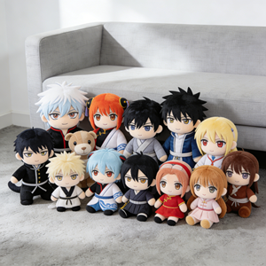 Boneka Karakter Anime Super Lembut 30.000 Model, Isi Kapas PP 8 inci, Mainan Mesin Cakar, Unisex - Product Image 1