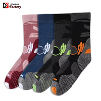 Chaussettes de randonnée en laine mérinos pour hommes et femmes Chaussettes respirantes épaissies chaudes pour sports de plein air d'hiver Chaussettes de ski antibactériennes Vente en gros