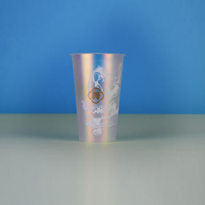 Vasos de Plástico para Bebidas Calientes de Té de Burbujas con Logotipo, 500 ml, 700 ml, Vasos Desechables Gruesos para Smoothies, Jugos, Transparentes - Product Image 6
