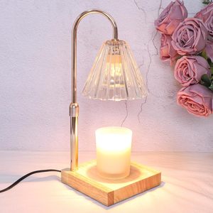 Lampe chauffe-bougie moderne de luxe en gros, lampe à cire fondante pour aromathérapie avec minuterie et variateur d'intensité pour bougies aromatiques - Product Image 1
