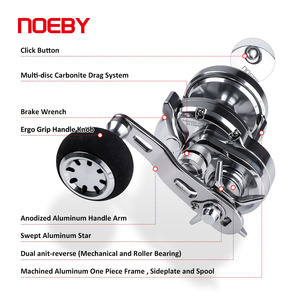 Carrete de Pesca NOEBY JG1500 para Pesca Lenta en Agua Salada, Carrete para Slow Jigging y Trolling - Product Image 3