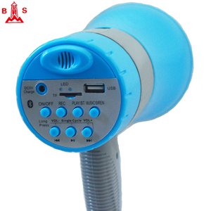 Portable <strong>Mini</strong> Cheer <strong>Megaphone</strong> with Rechargeable Battery <strong>Wireless</strong> Plastic Loudspeaker for Mobile Phone Use