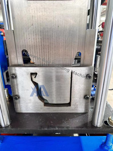 เครื่องขึ้นรูปม้วนท่อ0.24มม. ความเร็วสูงฝนตกหนักหลังคาเหล็ก - Product Image 6