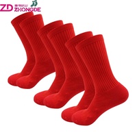 Chaussettes de compression respirantes pour équipe athlétique de basket-ball de conception unique Prix personnalisé