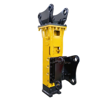 Marteau pour pelleteuse 3 tonnes excavateur marteau hydraulique post pounder excavateur marteau hydraulique