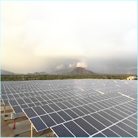 Système de montage solaire photovoltaïque au sol en aluminium galvanisé à chaud pour centrale électrique avec garantie de 25 ans