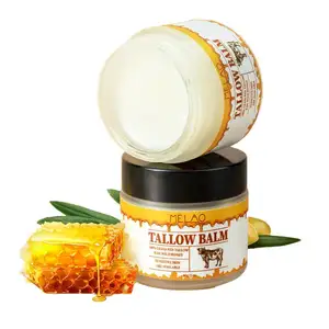 Private Label Skincare 100% Natural Balm Grass Fed Beef Tallow For Skin Care Face Body - Whipped Moisturizer For Sensitive Skin