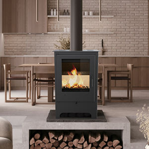 R0603A 5.5KW 84% Poêle à <span class=keywords><strong>bois</strong></span> intérieur écologique à haute efficacité pour le <span class=keywords><strong>chauffage</strong></span> avec alimentation <span class=keywords><strong>en</strong></span> air secondaire - Product Image 6