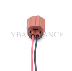 Arnés de cableado del motor Arnés de cables del sensor de temperatura del agua del arrancador de coche hembra de 2 pines para Ford - Product Image 4