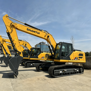 Excavadora de cadenas hidráulica amarilla nueva de la marca Shantui SE220LC, maquinaria de construcción de servicio pesado con cucharón de 1.3m, motor/bomba - Product Image 5