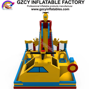 Jeu gonflable sur le thème des avions / Équipement gonflable pour enfants à vendre - Product Image 6