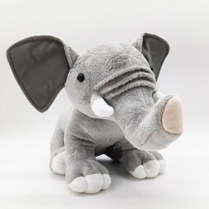 Adorabile Elefante Grigio Peluche Morbido, Giocattolo Imbottito per Bambini - Product Image 4